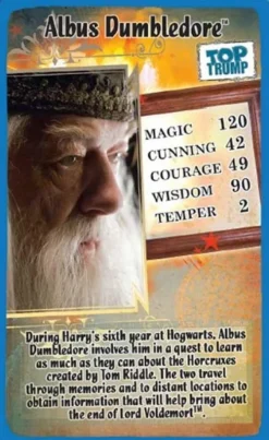Harry Potter Top Trumps Kort