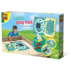 Lekmatta för sandlådan, Vägar och vatten