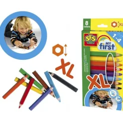 Mina första färgpennor XL, tvättbara