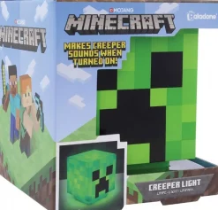 Minecraft Creeper Lampa