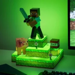 Minecraft Diorama Figur Lampa