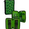 Minecraft dubbelt pennfodral med innehåll