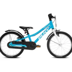 Puky barncykel blå/vit 18 tum