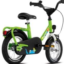 Puky Barncykel grön/vit 12 tum