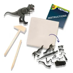 SES Creative - Gjutformar - T-rex och skelett