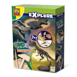 SES Creative - Gjutformar - T-rex och skelett