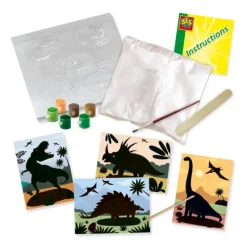 SES Creative - Stöp + Måla - Dinos